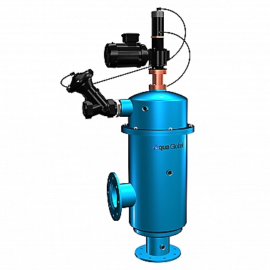 Automatický hydro-elektrický sítový filtr
